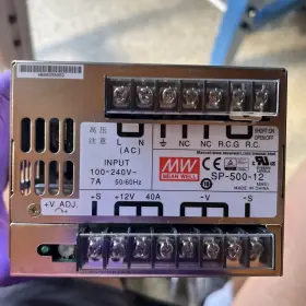 Sp-500-12 Mean Well Meanwell Power Supply Input 100-240vac 7a 50-60hz