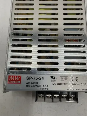 Sp-75-24 Mean Well Switching Power Supply 100-240vac 1.3a 50/60hz - Used #2