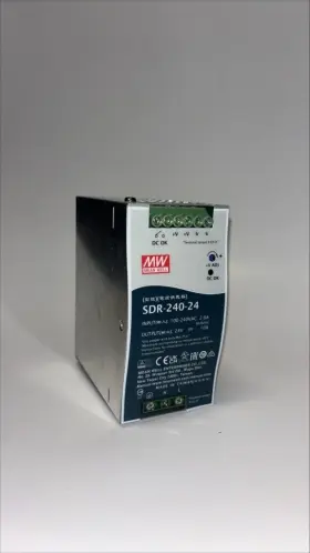 Sdr-240-24 Mean Well Tc180c4584 Din Rail Power Supply New Out Of Box