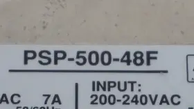 Psp-500-48f Meanwell Mean Well Power Supply 120v/240v Ac In 48v Dc 8.4a/10.5a Out #3