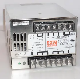 Sp-500-27 Meanwell Sp50027 Switching Power Supply 100-240v Ac In 27v 18a Dc Out Warranty