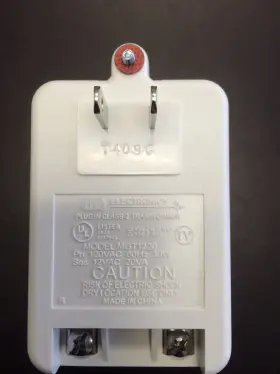 Mgt-1220 Mega Cap Mgt1220 Class Ii Transformer - 12 Volt Ac 20 Va Ul/csa Approved 2 Pack