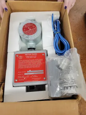 A15554300a Mettler Toledo 0919 Explosion Proof Power Supply 120v Hazardous Locations