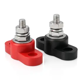 Ts-bt-250 Mgi Speedware 5/16 Inch Bolt Power Junction Post For 12v 24v Red Black
