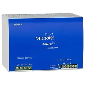 Md480-241nbm Micron Industries Power Supply Din Rail Mount Single-phase 24vdc