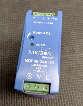 Mdp30-24a-1c Micron Power Supply Module 24vdc 1.25a Free Shipping