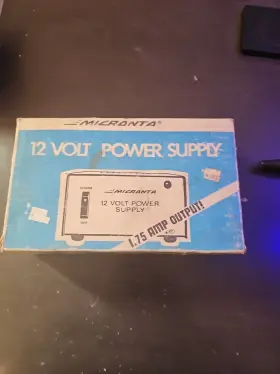 22-127d Micronta / Radio Shack Power Supply Model # 12.0 Volt Dc 1.75 Amp