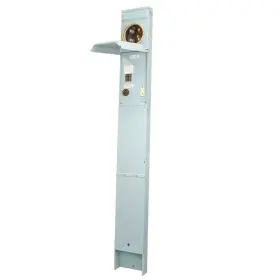 M041cp6010 Midwest 100a Metered Rv Earth Burial Pedestal 2-spaces With 30 Amp Receptacle And 20