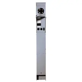 M075cp6010 Midwest 100a Metered Rv Earth Burial Pedestal 5-spaces With 50/30 Amp Receptacles And