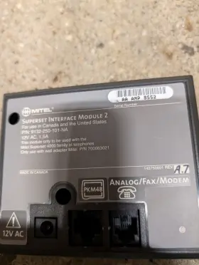 9132-250-101-na Mitel Superset Interface Module 2