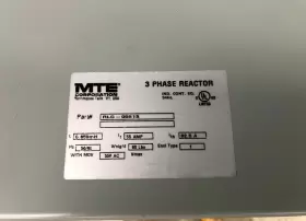 Rlg-05513 Mte Corporation Rl-05513 3 Phase Reactor 55 Amp 600v #2