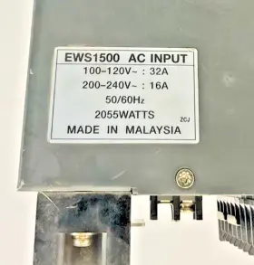 Ews1500-24 Nemic-lambda Power Supply 63a 24vdc 240vac 2055watt 50/60hz #2
