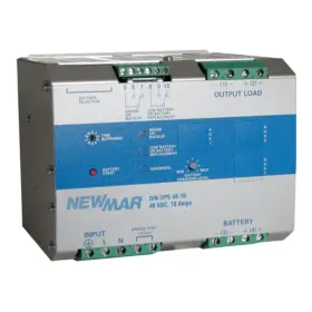 Din-ups-48-10 Newmar - Din Rail Mount Dc Ups Power System Input 115/230 Vac