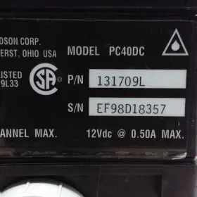 131709l Nordson Power Supply Pattern Control 24vdc Pc40 Used #2