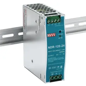 Nvvv 728171423120 24vdc 5amp Din-rail Power Supply Ndr 120w 24v 5a
