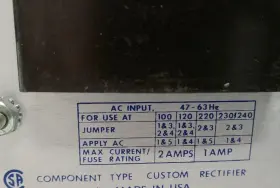 Hcc15-3-a Oilgear Power One Linear Supply 100-240 Vac In 12-15 Vdc Out #3
