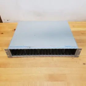 19-module Omnitron Systems Technology Inc. 8200-2 Iconverter Managed Redundant-power Chassis - Used