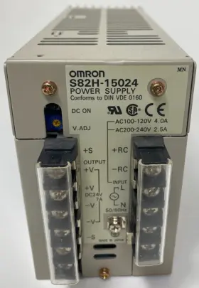 240vac-prim Omron S82h-15024 Switching Power Supply 150w 24vdc-sec. 7amp 120/240vac-prim