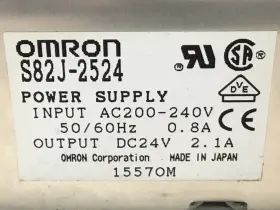 S82j-2524 Omron Power Supply Used #128815 #2