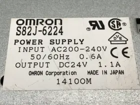 S82j-6224 Omron Power Supply Used #118562 #2