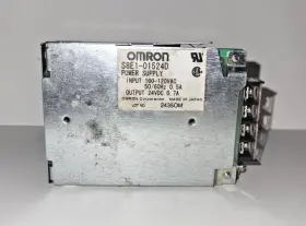 S8e1-01524d Omron Power Supply 24vdc 0.7a 100-120vac Input Used