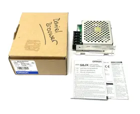 S8jx-g01524c Omron Covered Power Supply Input 100 To 240 Vac Output 24v 0.65a