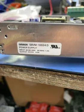 S8vm-10024d Omron Switch Mode Din Rail Power Supply 100-240 Vac In 24 Vdc Out