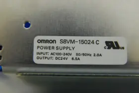 S8vm-15024c Omron Power Supply 150w 24v 6.5a 100/240v With Mounting Bracket #2