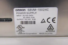 S8vm-15024c Omron Power Supply 150w 24v 6.5a 100/240v With Mounting Bracket #3