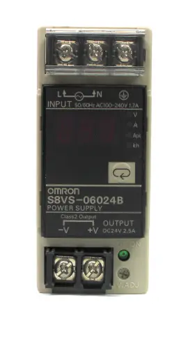 S8vs-06024b Omron S8vs-06024b/ed2 Power Supply 24 Vdc Output 100-240 Vac Input #3