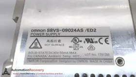 S8vs-09024as Omron S8vs-09024as/ed2 S8vs Switch Mode Power Supply #305595 #2