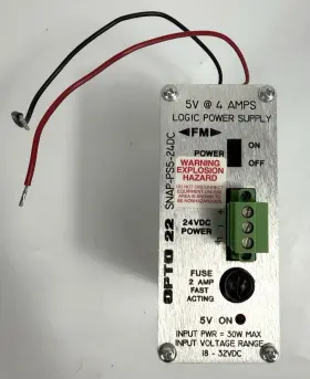 Snap-ps5-24dc Opto 22 Logic Power Supply 5v 4amps
