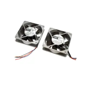 Mds1225-24m-f28 Oriental Motor/orix Lot Of 2 Dc Axial Cooling Fans 24vdc 120mm X 25mm