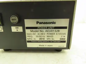 Aeu01328 Panasonic Power Supply 200vac Input #2