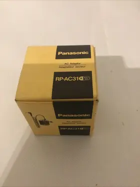 Rp-ac31ppz-k Panasonic Rp-ac31 Genuine Power Supply / Ac Adapter 3v Dc 0.3a 5w