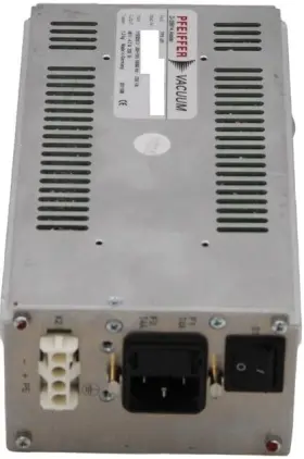 D-35614 Pfeiffer Vacuum Tps-201 Tps 200 Turbo Pump Power Supply Damaged As-is #2