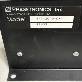 1p1-2040-cx1 Phasetronics Single Phase Power Control #3