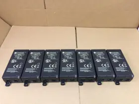 Poe31u-1at Phihong Lot Of 7 Single Port Power Over Ethernet Poe Gigabit Injector