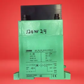 125-ps-120ac Phoenix Contact 125-ps-120ac/24dcu/5 120w 24v Dc Power Supply Din Rail Mount 5a Gray
