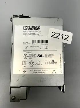 2320306 Phoenix Contact Ups-bat/vrla/24dc/3.4ah Battery Backup 24dc 3.4ah 24v 25amax