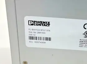 2891003 Phoenix Contact 5 Port Ethernet Fl Switch Sfnt 5tx 24 Vdc Tsc #2