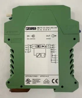 Phoenix Contact Mini-ps-120-230ac/24dc/0.65 Power Supply