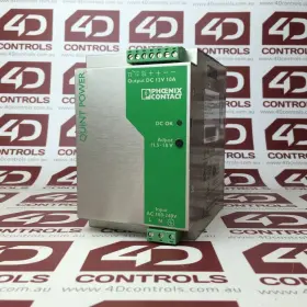 Quint-ps-100-240ac Phoenix Contact Quint-ps-100-240ac/12dc/10 Power Supply 10a Used