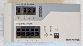 Trio-ps-2g Phoenix Contact Trio-ps-2g/3ac/24dc/20 Power Supply 400-500vac In 24v 20a Out