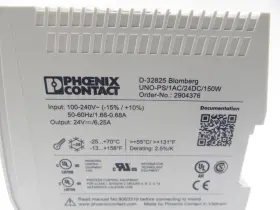 2904376 Phoenix Contact Uno-ps/1ac/24dc/150w Power Supply #3