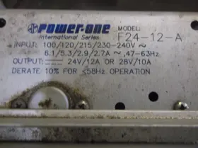 F24-12-a Power One Supply 100/120/215/230-240v 723 #2