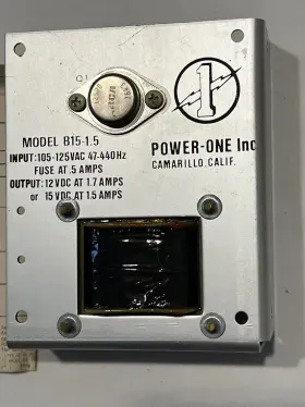1.5amps Power-one Inc B15-1.5 B1515 15v Open Frame Supply Output 15vdc At