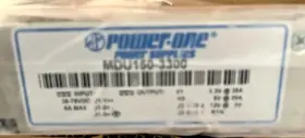 Mdu150-3300 Power-one Brand New Ac To Dc Switching Open Frame Supplies