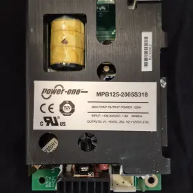 Mpb125-2005s318 Power-one Switcher 125w 100-240v 5v/25a 12v/0.5a Rohs