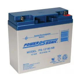 Ps-12180nb20 Power Sonic Genuine Ps-12180nb 12v 18 Ah Rechargeable Sla Battery